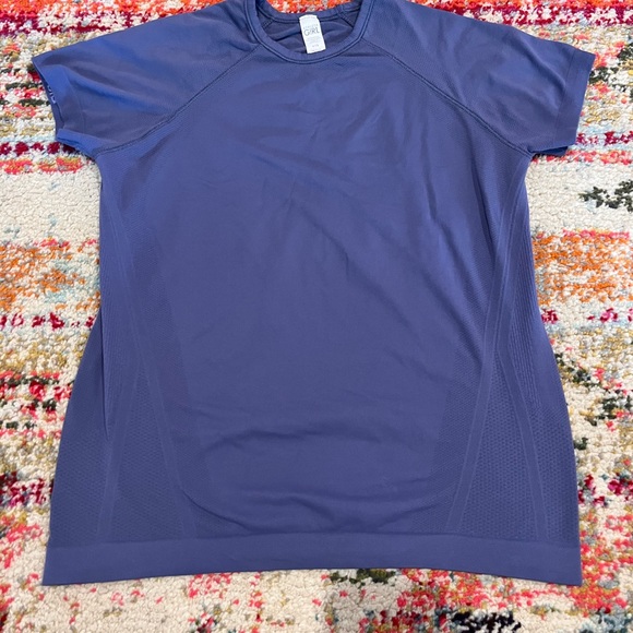 Athleta Girl Power Up Short Sleeve Tee in Deep Blue - Picture 1 of 4